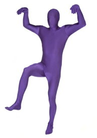 Mens Purple Morphsuit クリスマス ハロウィン メンズ コスプレ 衣装 男性 仮装 男性用 イベント パーティ ハロウィーン 学芸会 学園祭 学芸会 ショー お遊戯会 二次会 忘年会 新年会 歓迎会 送迎会 出し物 余興 誕生日 発表会