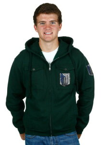 Attack On Titan Scout Regiment Chest Pocket Hoodie RX`[ NX}X nEB Y RXv ߑ j  jp Cxg p[eB nEB[ w|