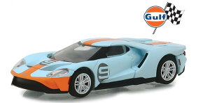 Greenlight 2017 Ford フォード GT - #6 Gulf Racing Edition 1/64 スケール | ダイキャストカー ダイキャスト 車のおもちゃ 車 おもちゃ コレクション ミニチュア ダイカスト モデルカー ミニカー アメ車 ギ
