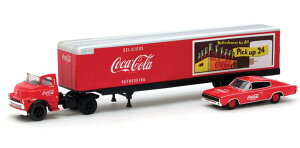M2マシーンズ Coca-Cola ダッジ Delivery Diecast Collection 1/64 スケール | ダイキャストカー ダイキャスト 車のおもちゃ 車 おもちゃ コレクション ミニチュア ダイカスト モデルカー ミニカー アメ車