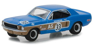 Greenlight 1968 John McComb Trans Am Mustang 1/64 スケール | ダイキャストカー ダイキャスト 車のおもちゃ 車 おもちゃ コレクション ミニチュア ダイカスト モデルカー ミニカー アメ車 ギフト プレゼ