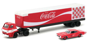 M2マシーンズ 1970 Dodge ダッジ Coca-Cola Delivery Hauler 1/64 スケール | ダイキャストカー ダイキャスト 車のおもちゃ 車 おもちゃ コレクション ミニチュア ダイカスト モデルカー ミニカー アメ車