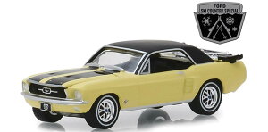 Greenlight 1967 Ford フォード Ski Country Mustang Coupe 1/64 スケール | ダイキャストカー ダイキャスト 車のおもちゃ 車 おもちゃ コレクション ミニチュア ダイカスト モデルカー ミニカー アメ車 ギフ