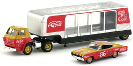 M2 Machines M2マシーンズ 1966 HEMI Charger Coca-Cola Racing Diecast 1/64 スケール | ダイキャストカー ダイキャスト 車のおもちゃ 車 おもちゃ コレクション ミニチュア ダイカスト モデルカー ミニカー アメ車 ギフト プレゼント