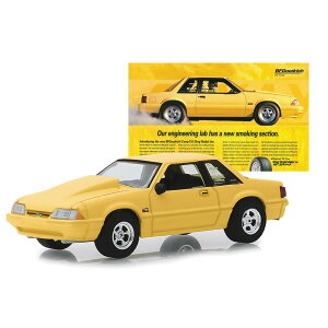 Greenlight BFGoodrich 1988 Mustang 5.0 Ad Car 1/64 スケール | ダイキャストカー ダイキャスト 車のおもちゃ 車 おもちゃ コレクション ミニチュア ダイカスト モデルカー ミニカー アメ車 ギフト プレゼ
