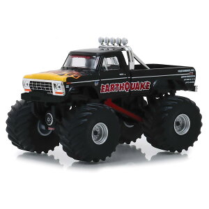 Greenlight Earthquake 1975 Ford tH[h F-250 Monster Truck 1/64 XP[ | _CLXgJ[ _CLXg Ԃ̂   RNV ~j`A _CJXg fJ[ ~jJ[ A 