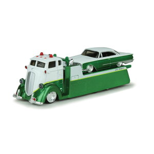 Maisto }CXg Elite Transport COE Flatbed & 1960 Starliner 1/64 XP[ | _CLXgJ[ _CLXg Ԃ̂   RNV ~j`A _CJXg fJ[ ~jJ[ A 