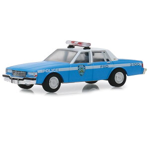 Greenlight 1990 NYPD Chevrolet シボレー Caprice Patrol Car 1/64 スケール | ダイキャストカー ダイキャスト 車のおもちゃ 車 おもちゃ コレクション ミニチュア ダイカスト モデルカー ミニカー アメ車 ギ