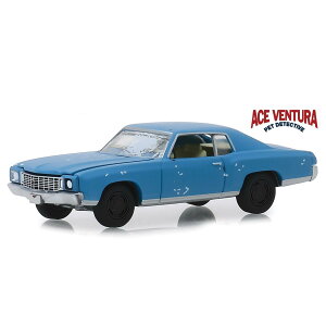 Greenlight Ace Ventura 1972 Chevrolet シボレー Monte Carlo 1/64 スケール | ダイキャストカー ダイキャスト 車のおもちゃ 車 おもちゃ コレクション ミニチュア ダイカスト モデルカー ミニカー アメ車 ギ