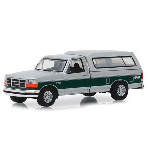 Greenlight 1996 Ford tH[h F-150 XLT with Camper Shell 1/64 XP[ | _CLXgJ[ _CLXg Ԃ̂   RNV ~j`A _CJXg fJ[ ~jJ[ A M