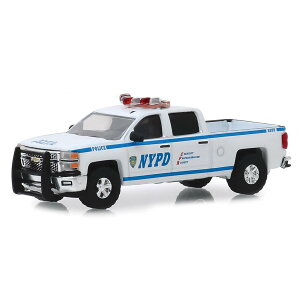 Greenlight NYPD V{[ Silverado |X t@CA EMS Truck 1/64 XP[ | _CLXgJ[ _CLXg Ԃ̂   RNV ~j`A _CJXg fJ[ ~jJ[ A