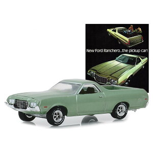Greenlight 1972 Ford tH[h Ranchero Authentic Ad Car 1/64 XP[ | _CLXgJ[ _CLXg Ԃ̂   RNV ~j`A _CJXg fJ[ ~jJ[ A Mt