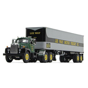 First Gear t@[XgMA Lee Way Mack }bN B-61 Day Cab Tractor Trailer 1/64 XP[ | _CLXgJ[ _CLXg Ԃ̂   RNV ~j`A _CJXg fJ[ ~
