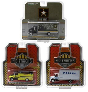 Greenlight Heavy Duty Series 3 Assortment 1/64 スケール | ダイキャストカー ダイキャスト 車のおもちゃ 車 おもちゃ コレクション ミニチュア ダイカスト モデルカー ミニカー アメ車 ギフト プレゼン