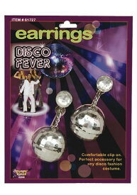 ディスコ Ball Earrings | コスプレ 衣装 仮装 小道具 おもしろい イベント パーティ 発表会 デコレーション リボン アクセサリー メンズ レディース 子供 おしゃれ かわいい ギフト プレゼント