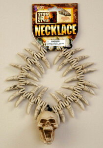Skull And Teeth Necklace | RXv ߑ   낢 Cxg p[eB \ fR[V { ANZT[ Y fB[X q  킢 Mtg v[g