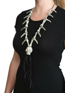 lp Faux Ivory Necklace W/ Skull Pendant | RXv ߑ   낢 Cxg p[eB \ fR[V { ANZT[ Y fB[X q  킢 Mt