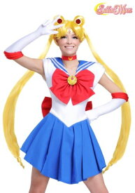 Sailor Moon ウィッグ | コスプレ 衣装 仮装 小道具 おもしろい イベント パーティ 発表会 デコレーション リボン アクセサリー メンズ レディース 子供 おしゃれ かわいい ギフト プレゼント