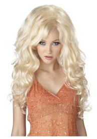 Blonde Bombshell ウィッグ | コスプレ 衣装 仮装 小道具 おもしろい イベント パーティ 発表会 デコレーション リボン アクセサリー メンズ レディース 子供 おしゃれ かわいい ギフト プレゼント