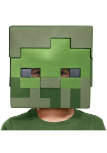 Minecraft チャイルド ゾンビ Half マスク | コスプレ 衣装 仮装 小道具 おもしろい イベント パーティ 発表会 デコレーション リボン アクセサリー メンズ レディース 子供 おしゃれ かわいい ギ