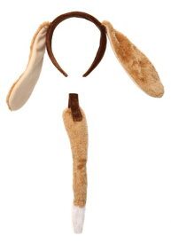Puppy Dog Ears and Tail | コスプレ 衣装 仮装 小道具 おもしろい イベント パーティ 発表会 デコレーション リボン アクセサリー メンズ レディース 子供 おしゃれ かわいい ギフト プレゼント