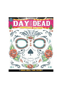 Temporary Sugar Skull Face Tattoo | RXv ߑ   낢 Cxg p[eB \ fR[V { ANZT[ Y fB[X q  킢 Mtg v[