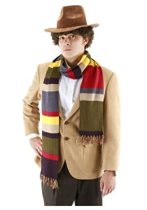 Fourth Doctor Who Short Scarf | RXv ߑ   낢 Cxg p[eB \ fR[V { ANZT[ Y fB[X q  킢 Mtg v[g