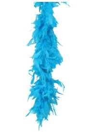 Turquoise 80 Gram Feather Boa | コスプレ 衣装 仮装 小道具 おもしろい イベント パーティ 発表会 デコレーション リボン アクセサリー メンズ レディース 子供 おしゃれ かわいい ギフト プレゼント