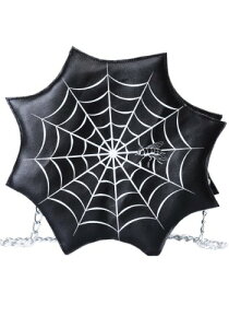 Women's Spider Web Purse | �R�X�v�� �ߑ� ���� ������ �������낢 �C�x���g �p�[�e�B ���\�� �f�R���[�V���� ���{�� �A�N�Z�T���[ �����Y ���f�B�[�X �q�� ������� ���킢�� �M�t�g �v���[���g