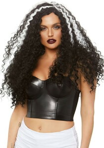 Long Curly Women's ubN and zCg EBbO | RXv ߑ   낢 Cxg p[eB \ fR[V { ANZT[ Y fB[X q  