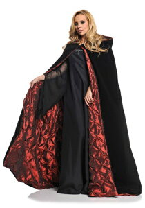 �f���b�N�X Velvet �}���g �P�[�v w/ Quilted ���b�h Lining | �R�X�v�� �ߑ� ���� ������ �������낢 �C�x���g �p�[�e�B ���\�� �f�R���[�V���� ���{�� �A�N�Z�T���[ �����Y ���f�B�[�X �q�� ������