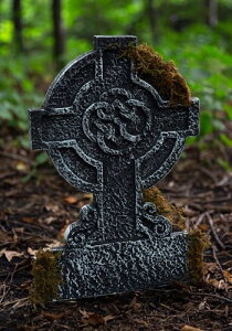 Mossy Celtic Cross Tombstone | RXv ߑ   낢 Cxg p[eB \ fR[V { ANZT[ Y fB[X q  킢 Mtg v[g