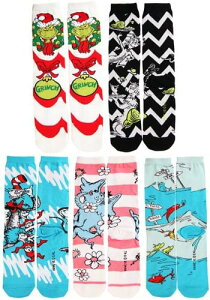 Dr. Seuss Pattern Crew Sock Set for lps | RXv ߑ   낢 Cxg p[eB \ fR[V { ANZT[ Y fB[X q  킢 Mt