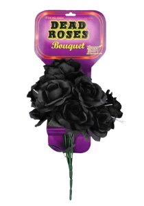 ブラック Roses Bouquet | コスプレ 衣装 仮装 小道具 おもしろい イベント パーティ 発表会 デコレーション リボン アクセサリー メンズ レディース 子供 おしゃれ かわいい ギフト プレゼント