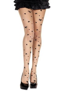 Women's Starry Sky Nude Tights | RXv ߑ   낢 Cxg p[eB \ fR[V { ANZT[ Y fB[X q  킢 Mtg v[
