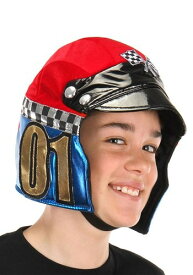 キッズ Soft Racer Helmet | コスプレ 衣装 仮装 小道具 おもしろい イベント パーティ 発表会 デコレーション リボン アクセサリー メンズ レディース 子供 おしゃれ かわいい ギフト プレゼント