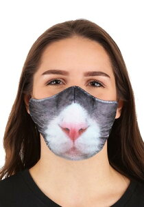 Adult's Cat Sublimated Face }XN | RXv ߑ   낢 Cxg p[eB \ fR[V { ANZT[ Y fB[X q  킢 Mtg v