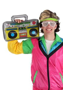 Inflatable 1980�N�� Boombox | �R�X�v�� �ߑ� ���� ������ �������낢 �C�x���g �p�[�e�B ���\�� �f�R���[�V���� ���{�� �A�N�Z�T���[ �����Y ���f�B�[�X �q�� ������� ���킢�� �M�t�g �v���[���g