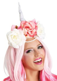 ユニコーン Flower Crown アクセサリー | コスプレ 衣装 仮装 小道具 おもしろい イベント パーティ 発表会 デコレーション リボン アクセサリー メンズ レディース 子供 おしゃれ かわいい ギフト プレゼント