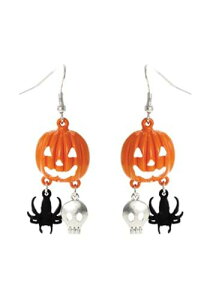 Spider �p���v�L�� Skull Earrings | �R�X�v�� �ߑ� ���� ������ �������낢 �C�x���g �p�[�e�B ���\�� �f�R���[�V���� ���{�� �A�N�Z�T���[ �����Y ���f�B�[�X �q�� ������� ���킢�� �M�t�g �v��