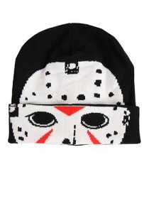 Friday the 13th Jason Hockey }XN Roll Down Beanie | RXv ߑ   낢 Cxg p[eB \ fR[V { ANZT[ Y fB[X q  킢