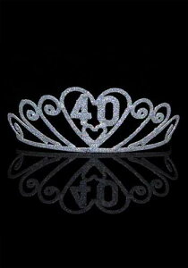 Silver Sparkle 40 Tiara | �R�X�v�� �ߑ� ���� ������ �������낢 �C�x���g �p�[�e�B ���\�� �f�R���[�V���� ���{�� �A�N�Z�T���[ �����Y ���f�B�[�X �q�� ������� ���킢�� �M�t�g �v���[���g