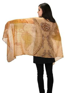 Ye Olde World Map Lightweight uE  F Scarf | RXv ߑ   낢 Cxg p[eB \ fR[V { ANZT[ Y fB[X q  