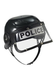 ＼本日全品5%OFFクーポン有／チャイルド ポリス 警察 Riot Helmet | コスプレ 衣装 仮装 小道具 おもしろい イベント パーティ 発表会 デコレーション リボン アクセサリー メンズ レディース 子供 おしゃれ かわいい ギフト プレゼント