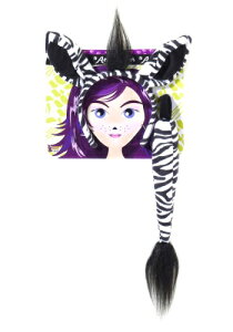 Zebra Ears and Tail Kit | RXv ߑ   낢 Cxg p[eB \ fR[V { ANZT[ Y fB[X q  킢 Mtg v[g