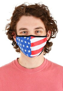 Protective Uncle Sam Fabric Face Covering }XN | RXv ߑ   낢 Cxg p[eB \ fR[V { ANZT[ Y fB[X q  킢 M