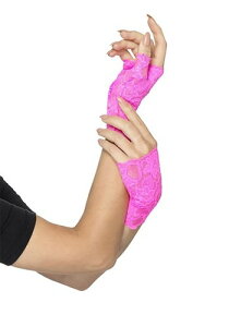 Pink Fingerless Lace O[us for Women | RXv ߑ   낢 Cxg p[eB \ fR[V { ANZT[ Y fB[X q  킢 Mtg 