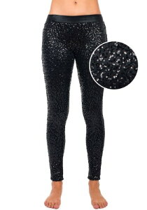 Women's Tipsy Elves ubN Sequin Leggings | RXv ߑ   낢 Cxg p[eB \ fR[V { ANZT[ Y fB[X q  킢 Mt