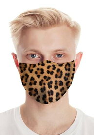 Leopard Spot Safety Face マスク | コスプレ 衣装 仮装 小道具 おもしろい イベント パーティ 発表会 デコレーション リボン アクセサリー メンズ レディース 子供 おしゃれ かわいい ギフト プレゼント