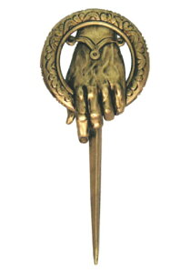 Game of Thrones Hand of the King Metal Pin | �R�X�v�� �ߑ� ���� ������ �������낢 �C�x���g �p�[�e�B ���\�� �f�R���[�V���� ���{�� �A�N�Z�T���[ �����Y ���f�B�[�X �q�� ������� ���킢�� �M�t�g 